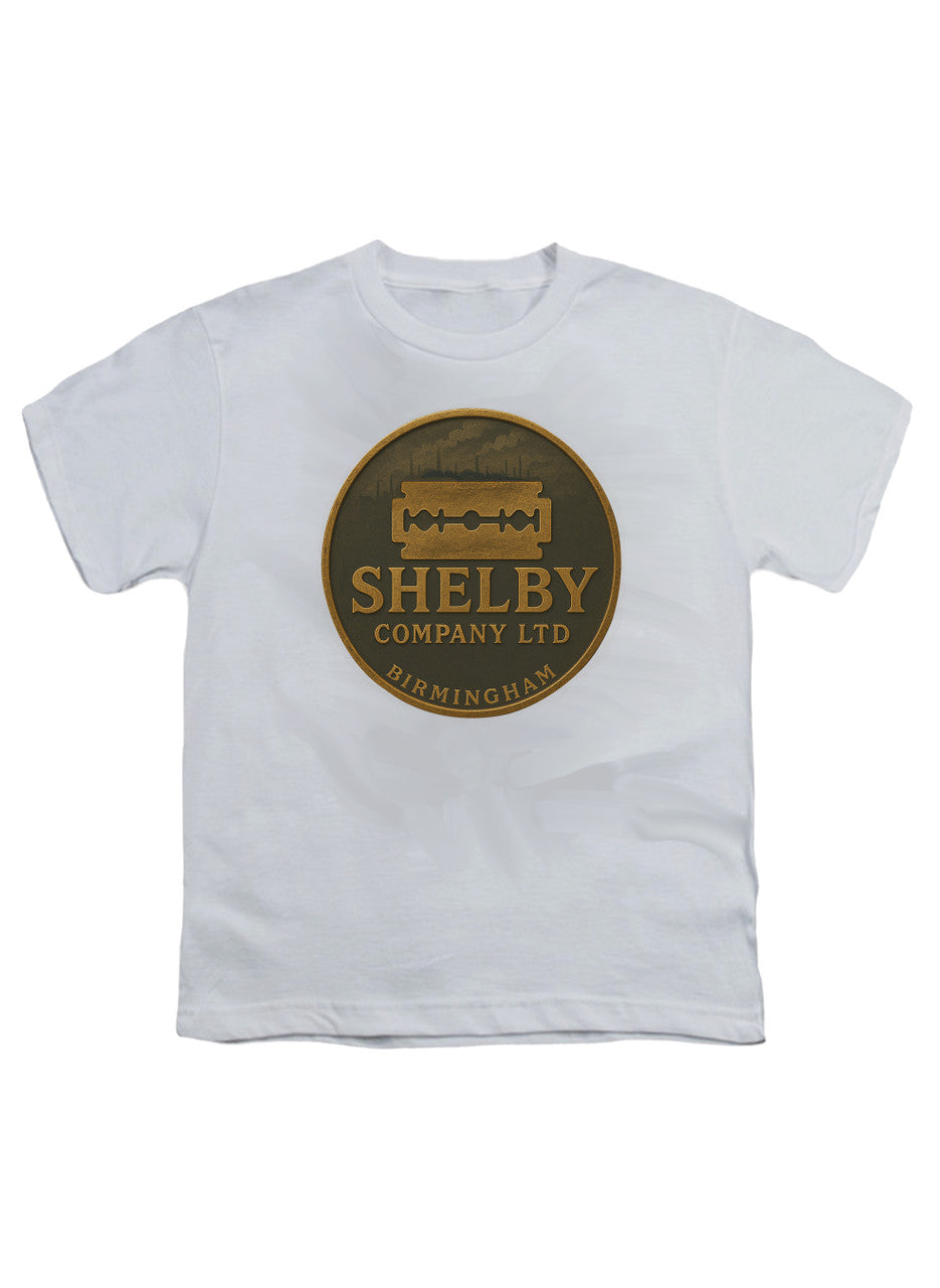 White Shelby Company Emblem Youth/Toddler T-Shirt