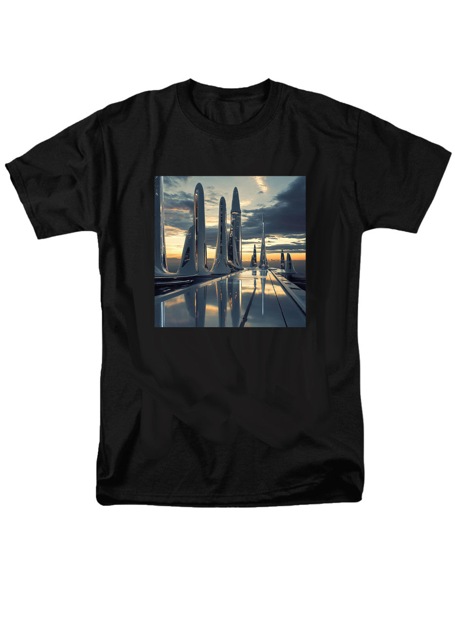 Black Shiny Future T-Shirt