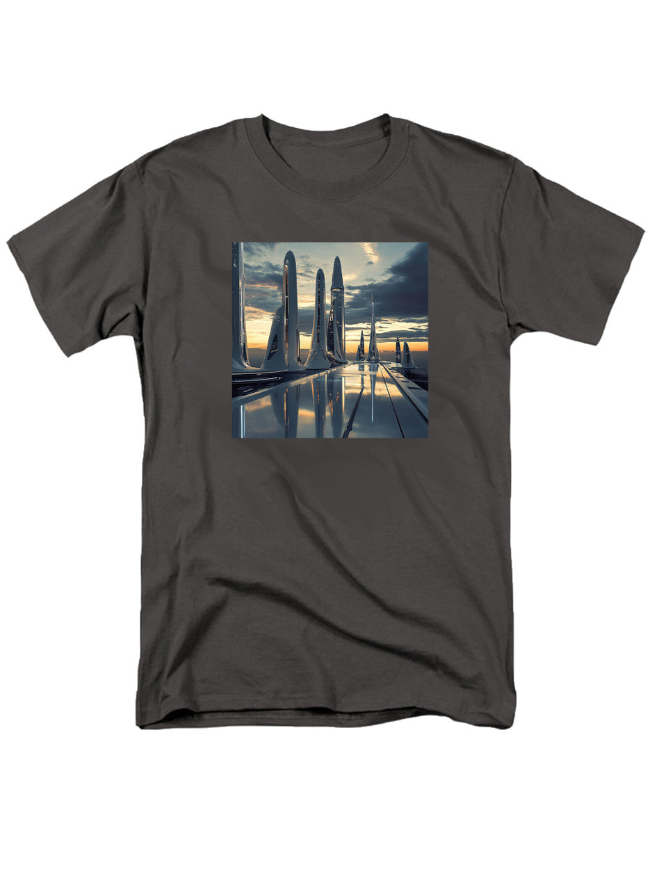 Charcoal Shiny Future T-Shirt