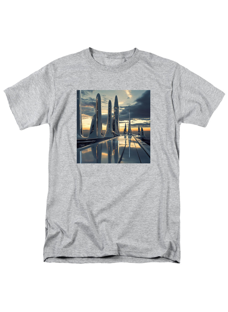 Gray Shiny Future T-Shirt