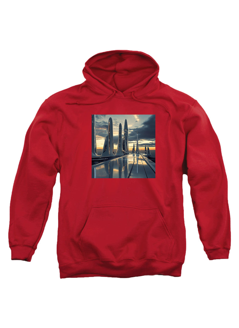 Red Shiny Future Hoodie