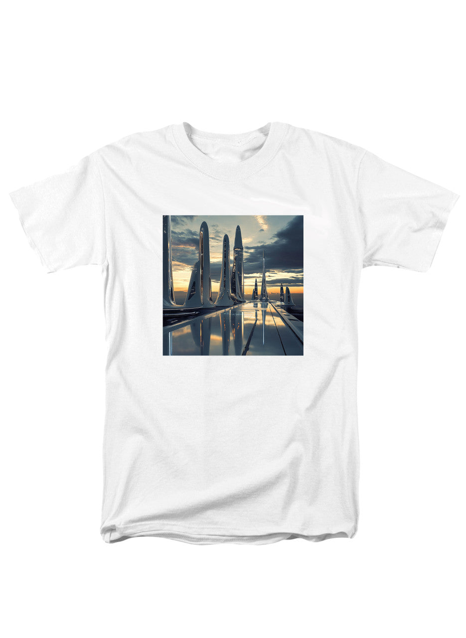 White Shiny Future T-Shirt