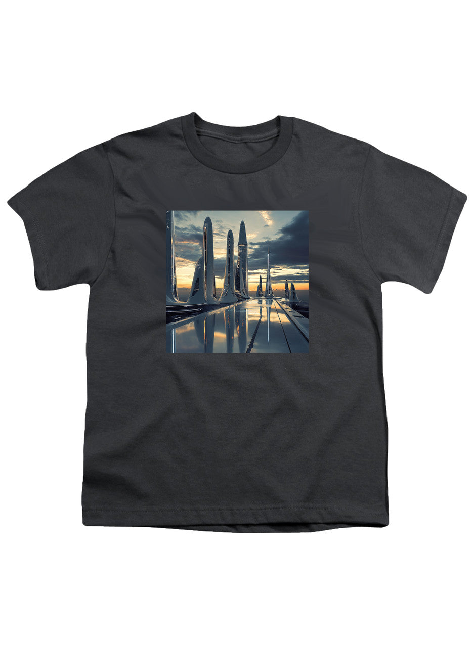 Charcoal Shiny Future Youth/Toddler T-Shirt