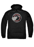 Black Ship Circle Logo Hoodie