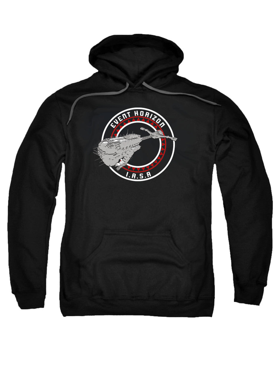 Black Ship Circle Logo Hoodie