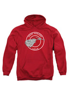 Red Ship Circle Logo Hoodie