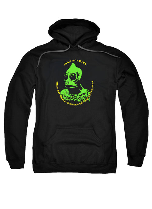 Black Sleestak 100% Scarier Hoodie