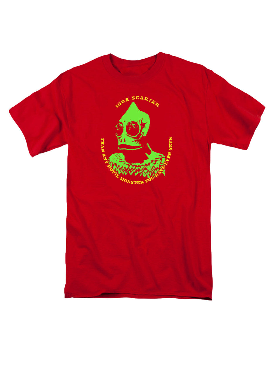 Red Sleestak 100% Scarier T-Shirt