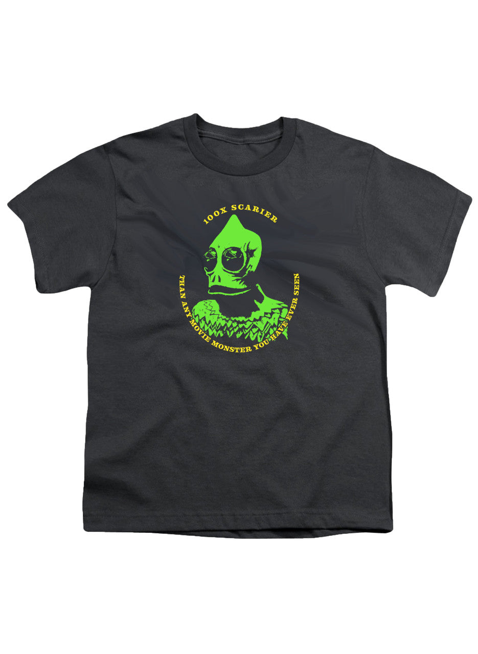 Charcoal Sleestak 100% Scarier Youth/Toddler T-Shirt