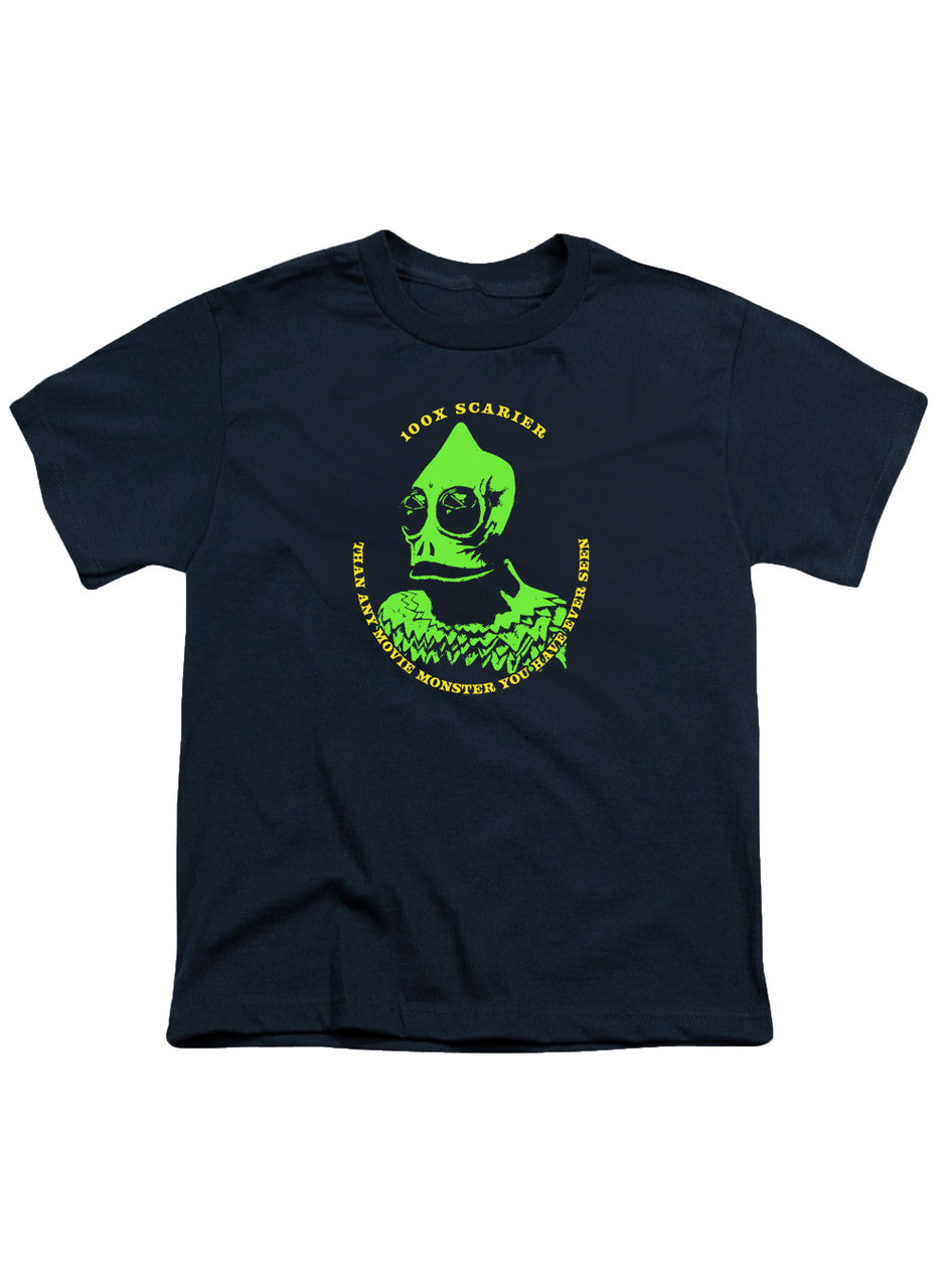 Navy Sleestak 100% Scarier Youth/Toddler T-Shirt