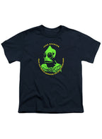 Navy Sleestak 100% Scarier Youth/Toddler T-Shirt