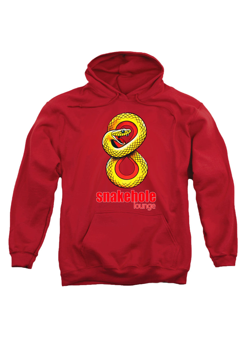 Red Snakehole Lounge Hoodie