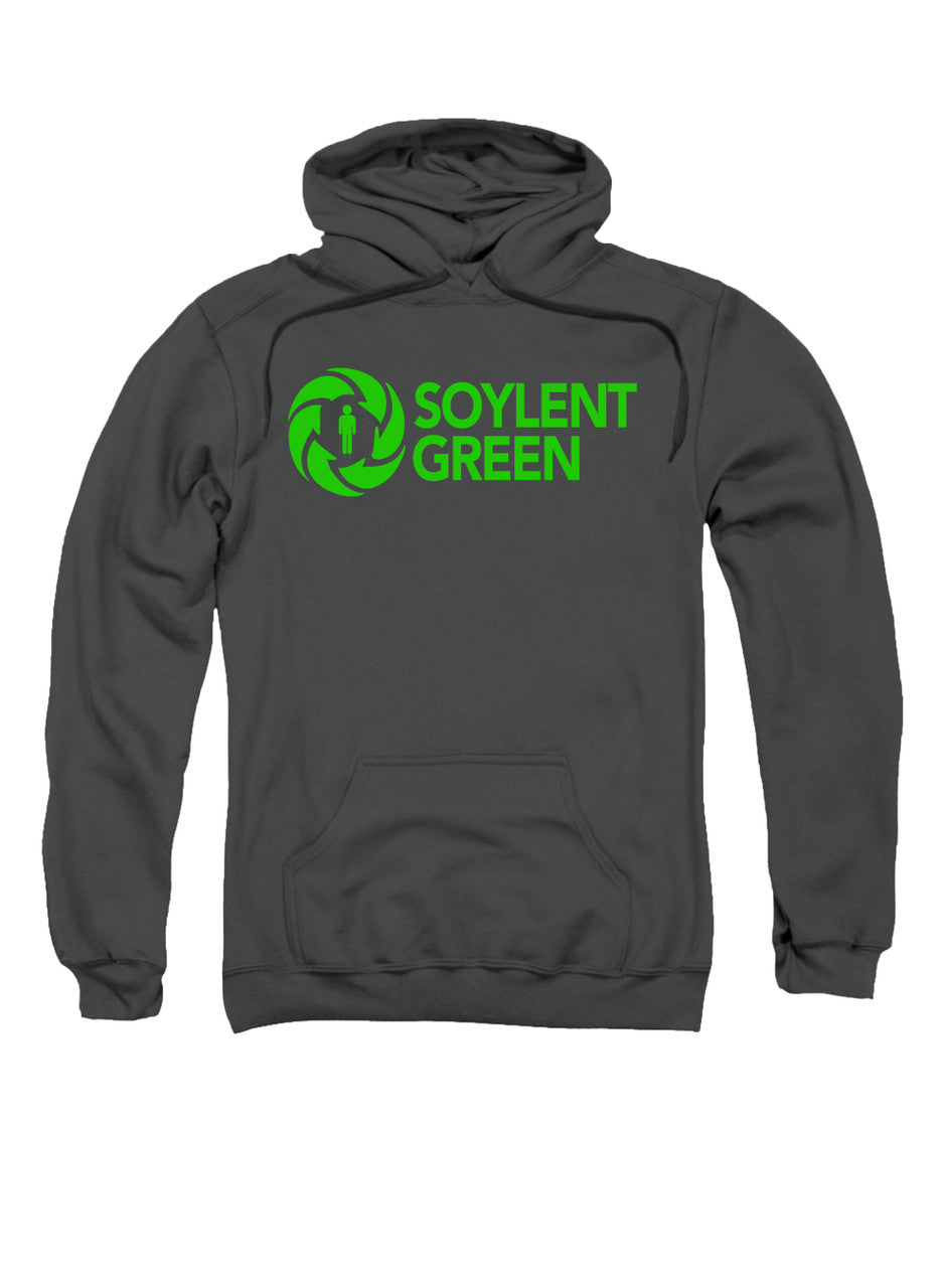 Charcoal Soylent Green Logo Hoodie