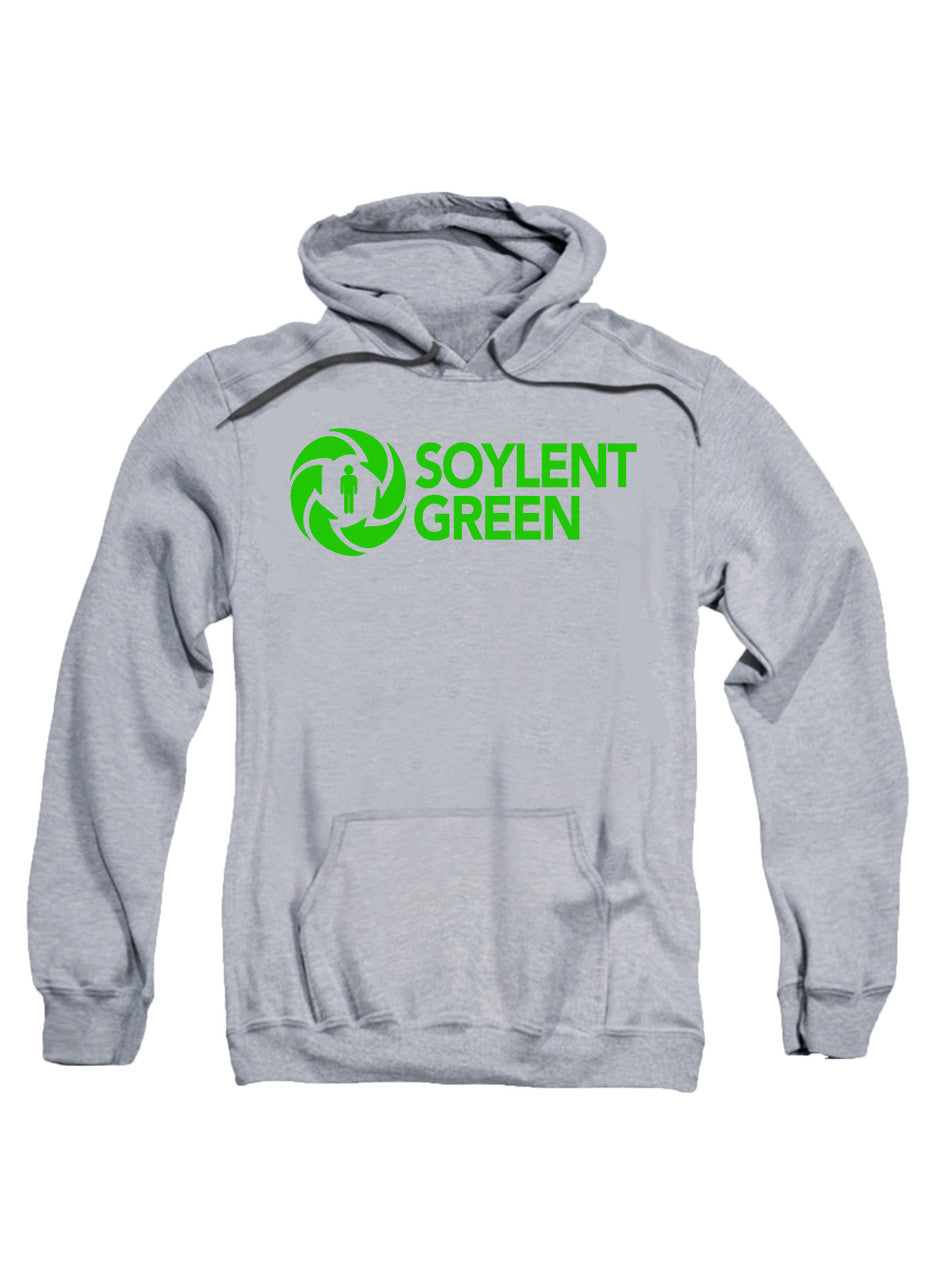 Gray Soylent Green Logo Hoodie