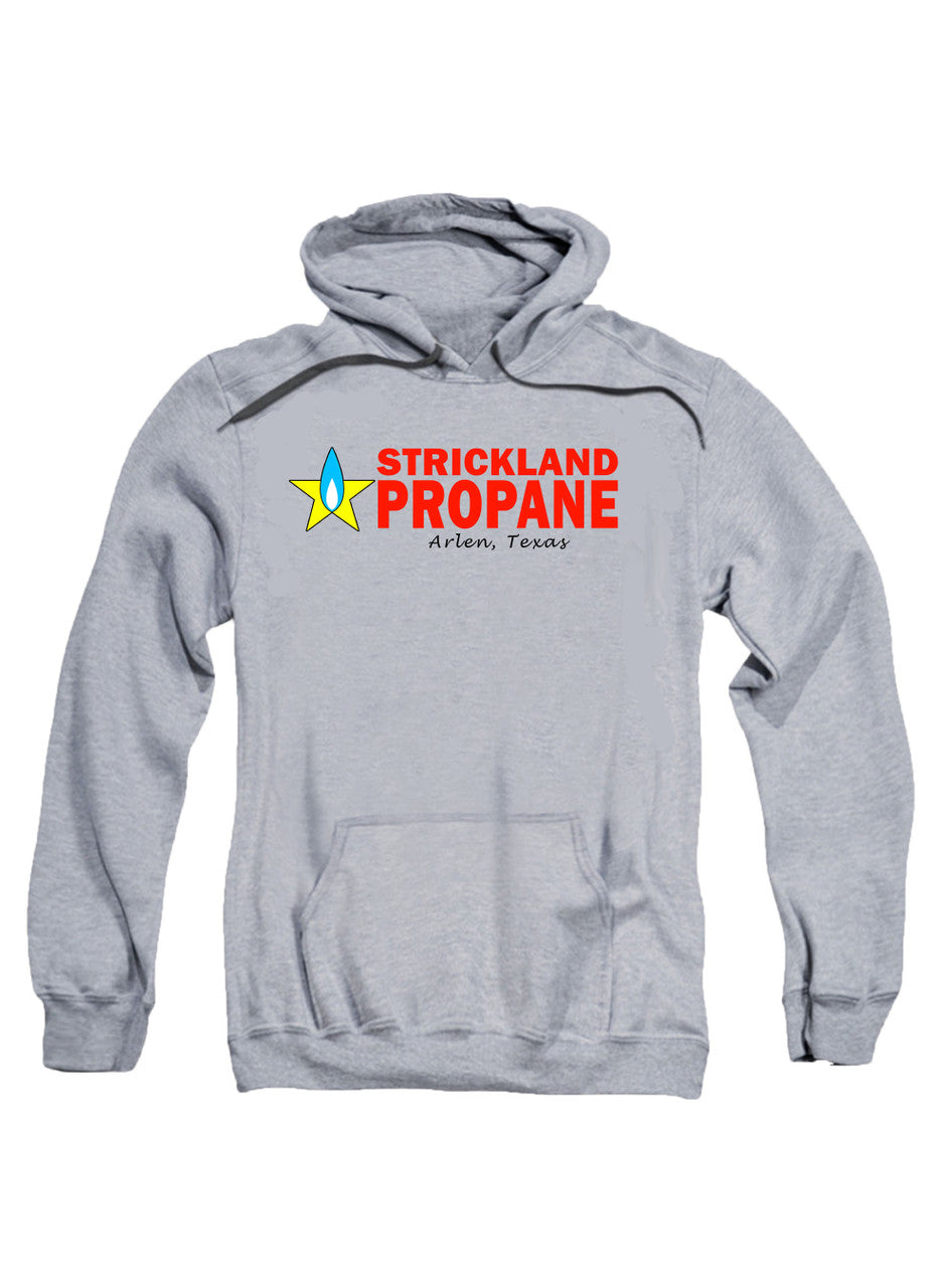 Gray Strickland Propane Logo Hoodie