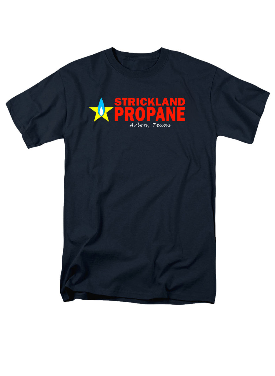 Navy Strickland Propane Logo T-Shirt