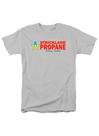 White Strickland Propane Logo T-Shirt