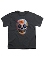 Charcoal Sugar Skull Youth/Toddler T-Shirt
