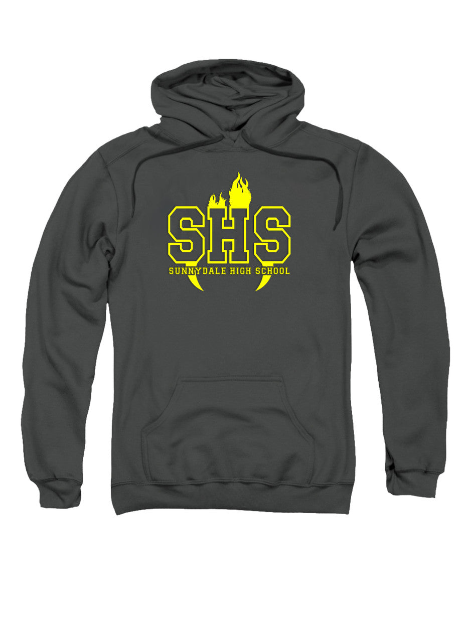 Charcoal Sunnydale High School Logo Hoodie