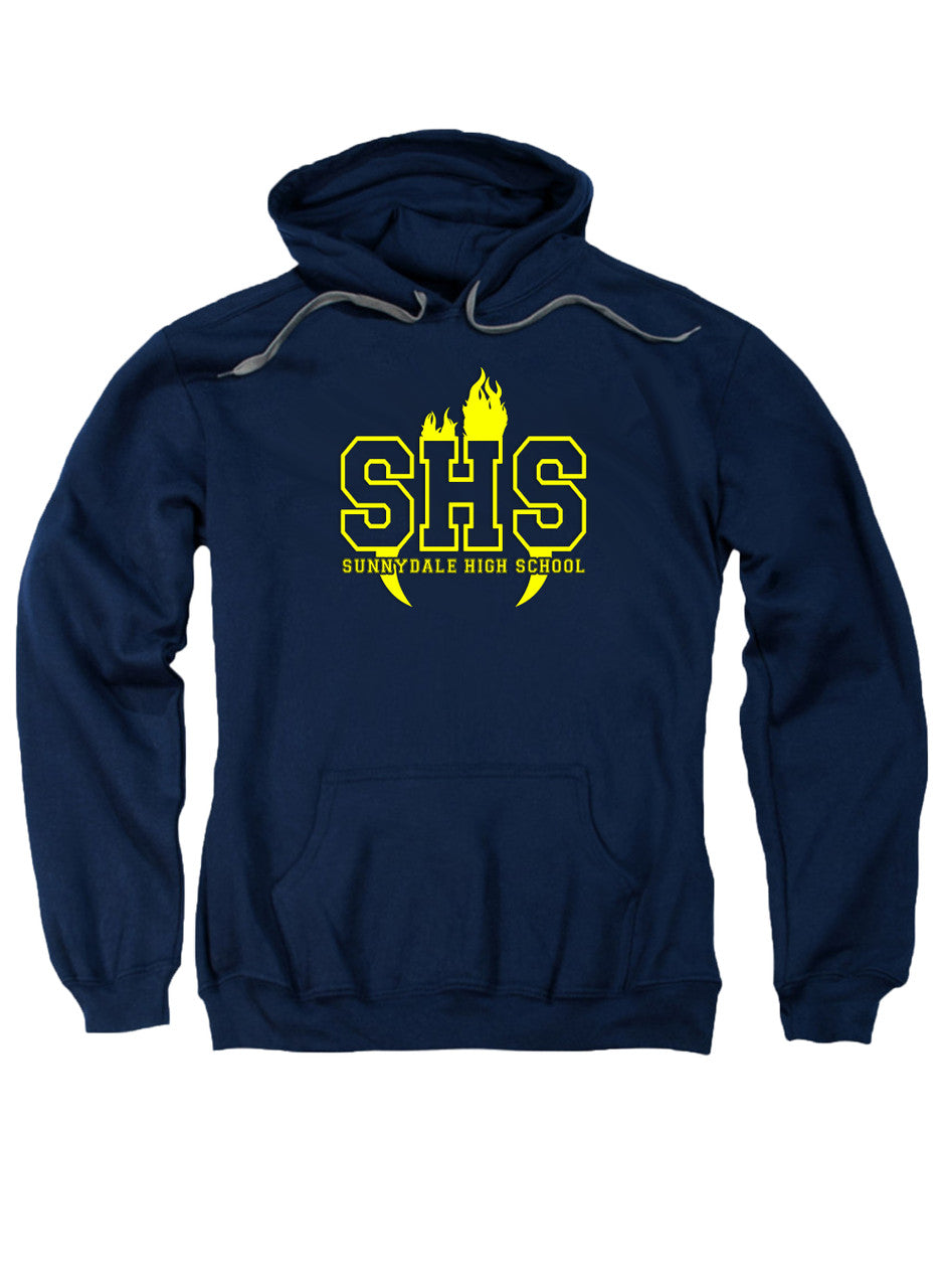 Navy Sunnydale High School Logo Hoodie