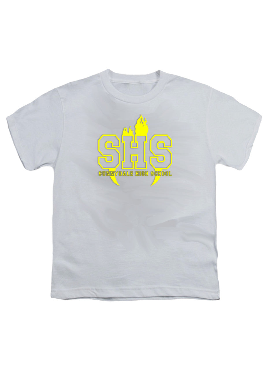 White Sunnydale High School Logo Youth/Toddler T-Shirt