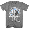 Graphite Heather Tommy Boy t-shirt featuring a Does This Suit design
