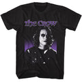 Black The Crow t-shirt featuring an Eric Draven design