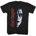 Black The Crow t-shirt featuring an Eric's Face design