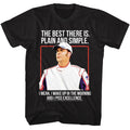 Black Talladega Nights t-shirt featuring a Talladega Nights Talladega Nights the Best There Is design