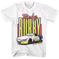 White Talladega Nights t-shirt featuring a Talladega Nights Talladega Nights Tall Bobby design