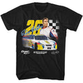Black Talladega Nights t-shirt featuring a Talladega Nights Talladega Nights 26 with Signature design