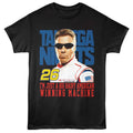 Black Talladega Nights t-shirt featuring a Talladega Nights Talladega Nights Winning Machine design