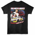 Black Talladega Nights t-shirt featuring a Wanna Go Fast design