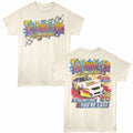 Natural Talladega Nights t-shirt featuring a If You Ain't First You're Last design