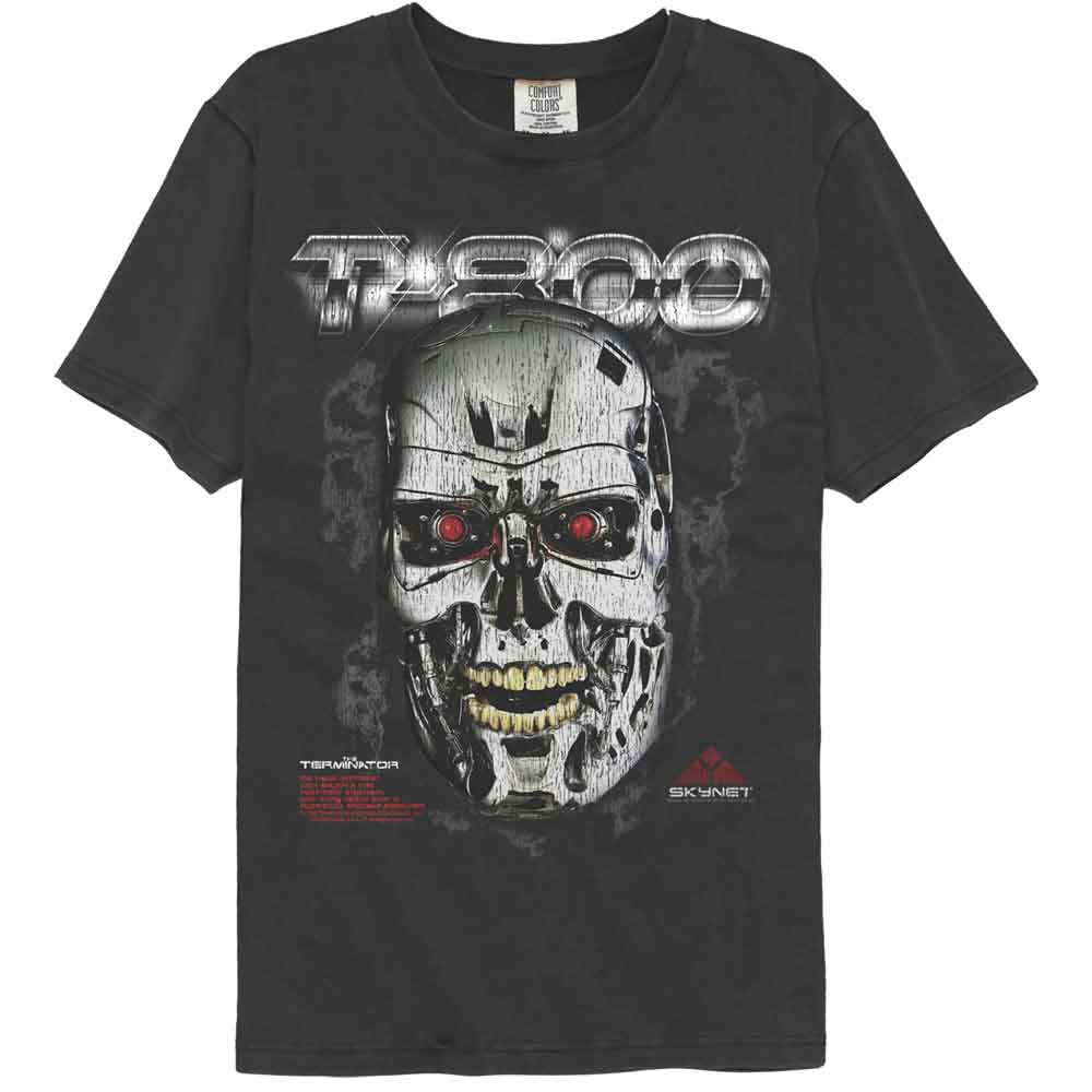 The Terminator Comfort Colors T-Shirt - T-800 Endo Skull
