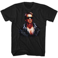 Black The Terminator t-shirt featuring a Terminator This Dude design