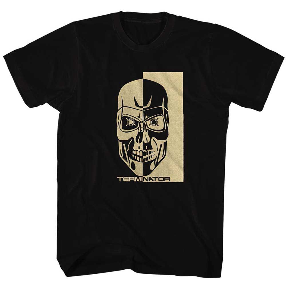 Black The Terminator t-shirt featuring a Terminator Bw design