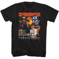 Black The Terminator t-shirt featuring a Terminator Terminator Dynamic Collage design