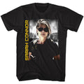 Black Terminator Dark Fate t-shirt featuring a Sarah Connor design
