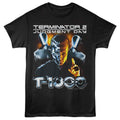 Black Terminator 2 t-shirt featuring a T-1000 design