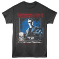 Smoke Gray Terminator 2 t-shirt featuring a Nothing Personal design