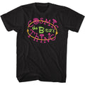 Black The B-52's t-shirt featuring a Cosmic Thing design