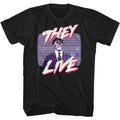 Black They Live t-shirt featuring a Politician's Speech design