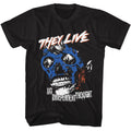Black They Live t-shirt featuring a NO INDEPENDENT THOUGHT design