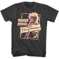 Smoke Gray Tina Turner t-shirt featuring a Magazine Cutout design