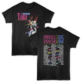 Black Tina Turner t-shirt featuring a Private Dancer Tour 85 design