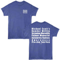 Royal Heather The Office t-shirt featuring a The Office The Office Fun Run F B design