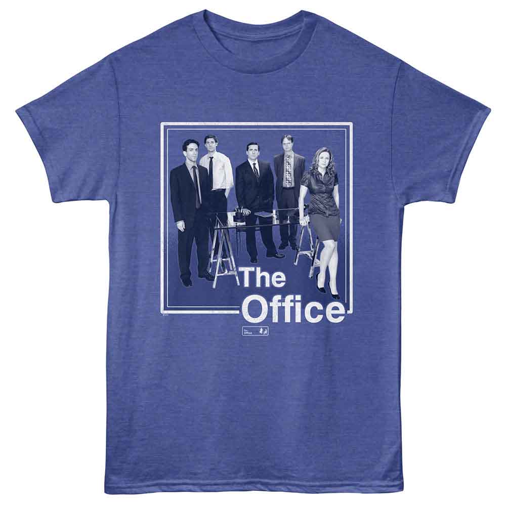 Royal Heather The Office t-shirt featuring a The Office The Office Cast design
