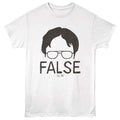 White The Office t-shirt featuring a The Office The Office False design