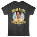 Smoke Gray The Office t-shirt featuring a The Office The Office Bears Beets Battlestar design